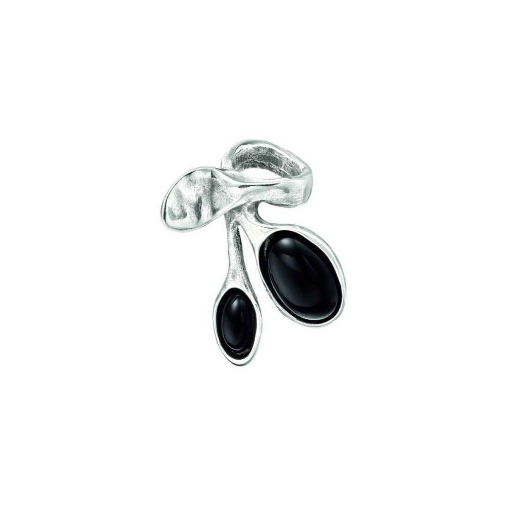 UNOde50 | OLIVIA Black Resin Stone Ring - NWT!!!